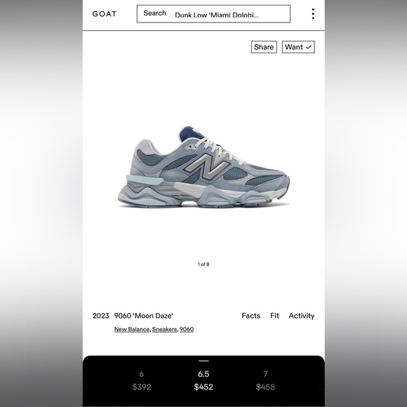 New Balance 9060 NIB Moon Daze Limited Edition Color - Picture 7 of 8